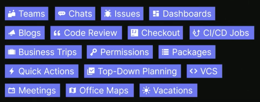Wow! <a href="/jetbrains/">JetBrains</a> just released #Space, a swiss army-knife for IT teams containing everything you need in one product. Pretty amazing demo at #kotlinconf 
x.com/jetbrains/stat…