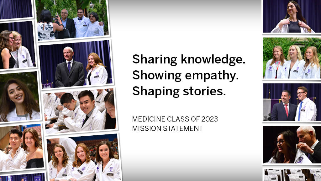 Presenting the Medicine Class of 2023's mission statement. Each year, incoming first-year medical students at <a href="/WesternU/">Western University</a> work together to compose a mission statement, reflecting their personal and professional values. #SchulichAdvantage #MedEd