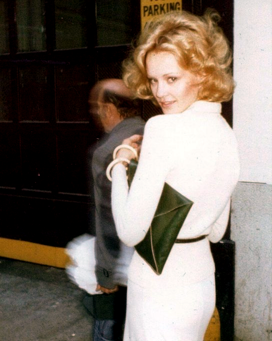 Jessica Lange photographed by Antonio Lopez (NY, 1975).