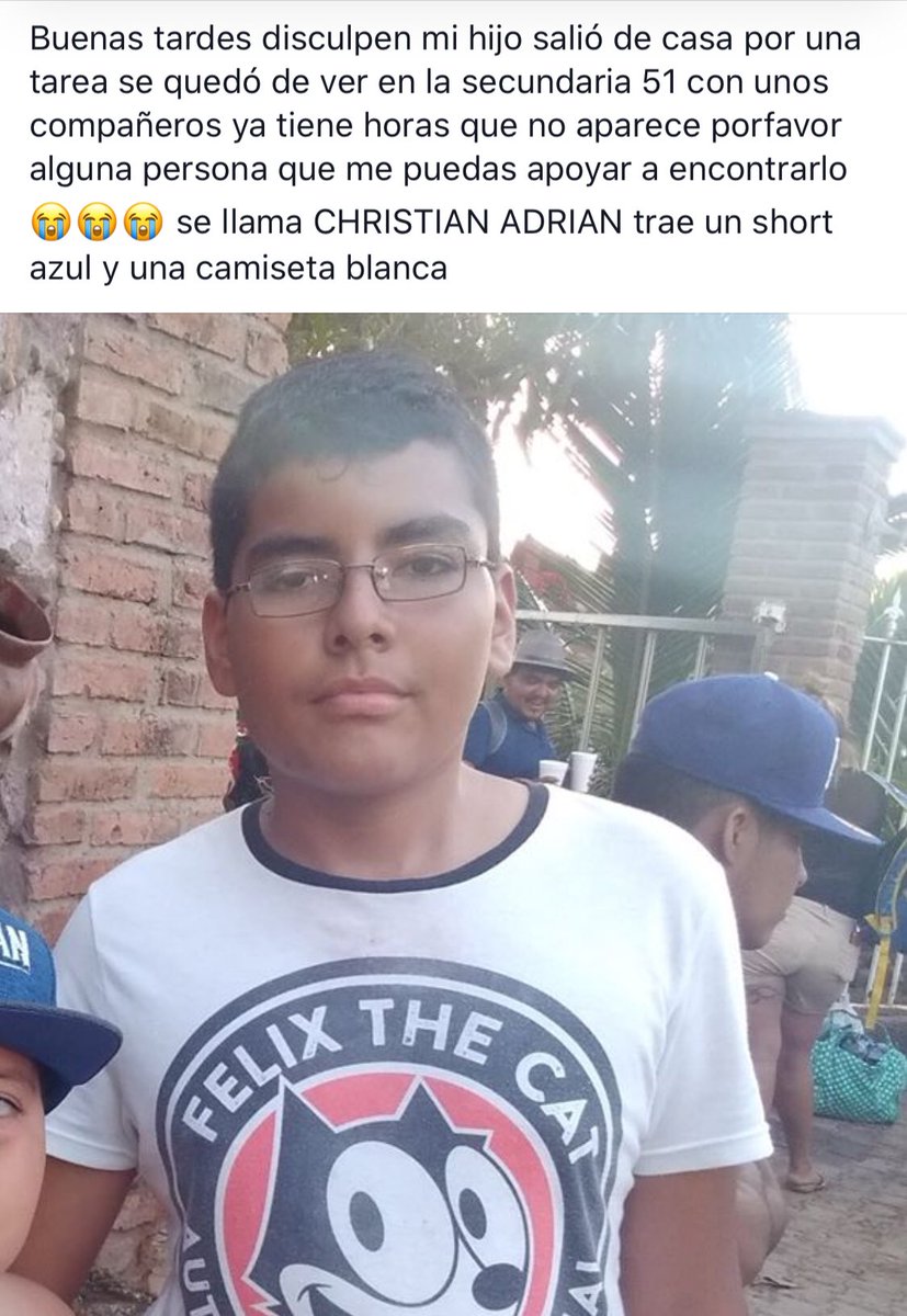 JaliscoRojo's tweet photo. Ayuda a encontrar a otro Niño desaparecido, se trata de CHRISTIAN ADRIAN https://t.co/S9KGoxrtLx