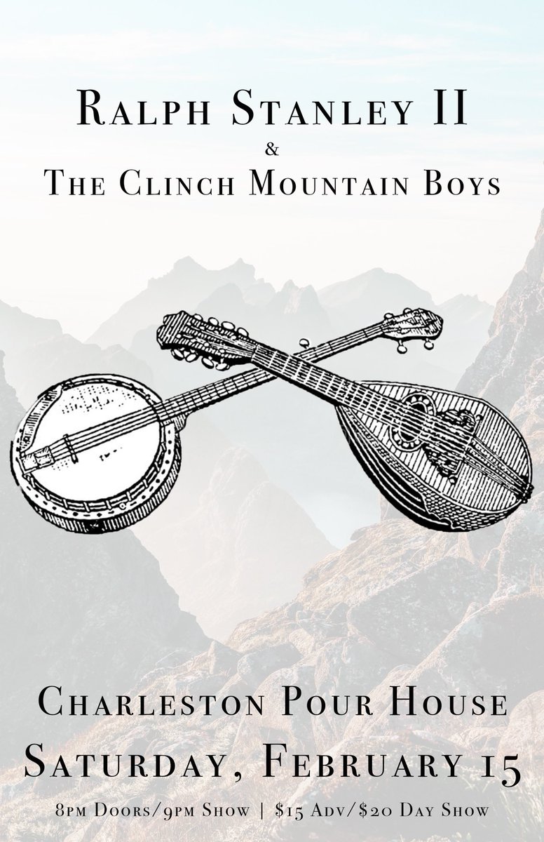 Charleston S.C. 2/15/20 Tickets here. charlestonpourhouse.com/show/ralph-sta…