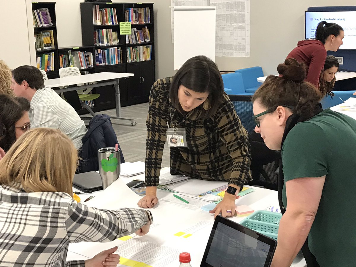 kthomsonky's tweet photo. RtI 2.0 Treatment Teams from @EES_Mustangs and @BES_Eagles collaborating on and engaging in professional learning around assessment. @kastidham @PriorityEdu @a_atkins716 @jlvw76 @LLBBCS https://t.co/MZDkKAI1yT