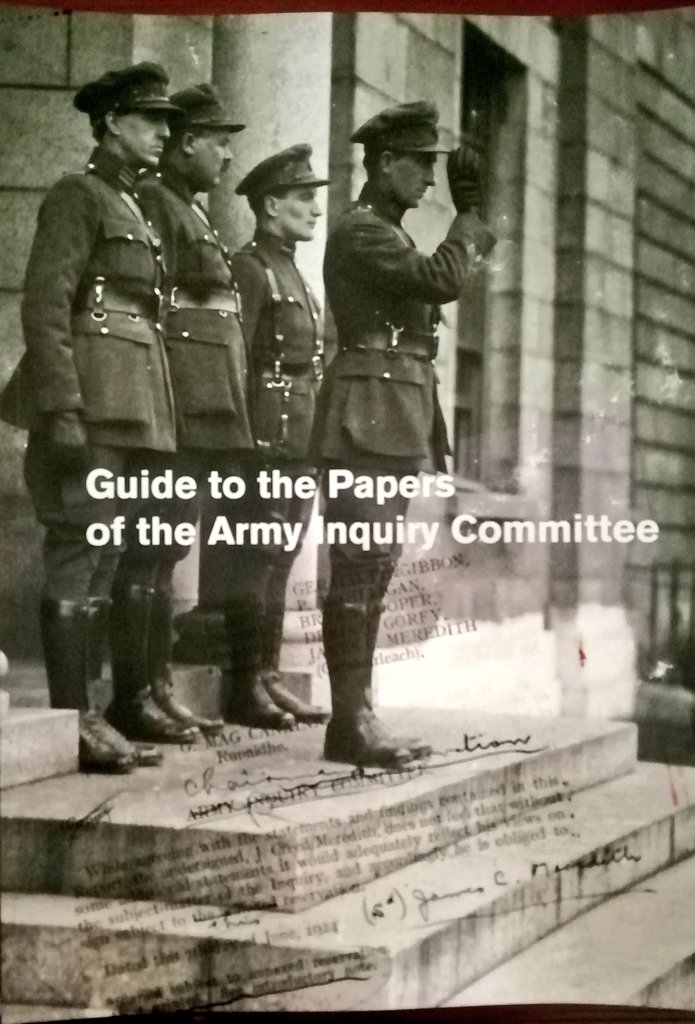 The Military Archives Tonight We Launch The Papers Of The Army Inquiry Committee 1924 Convened On The Direction Of The President Of Dail Eireann To Investigate The Circumstances Leading To
