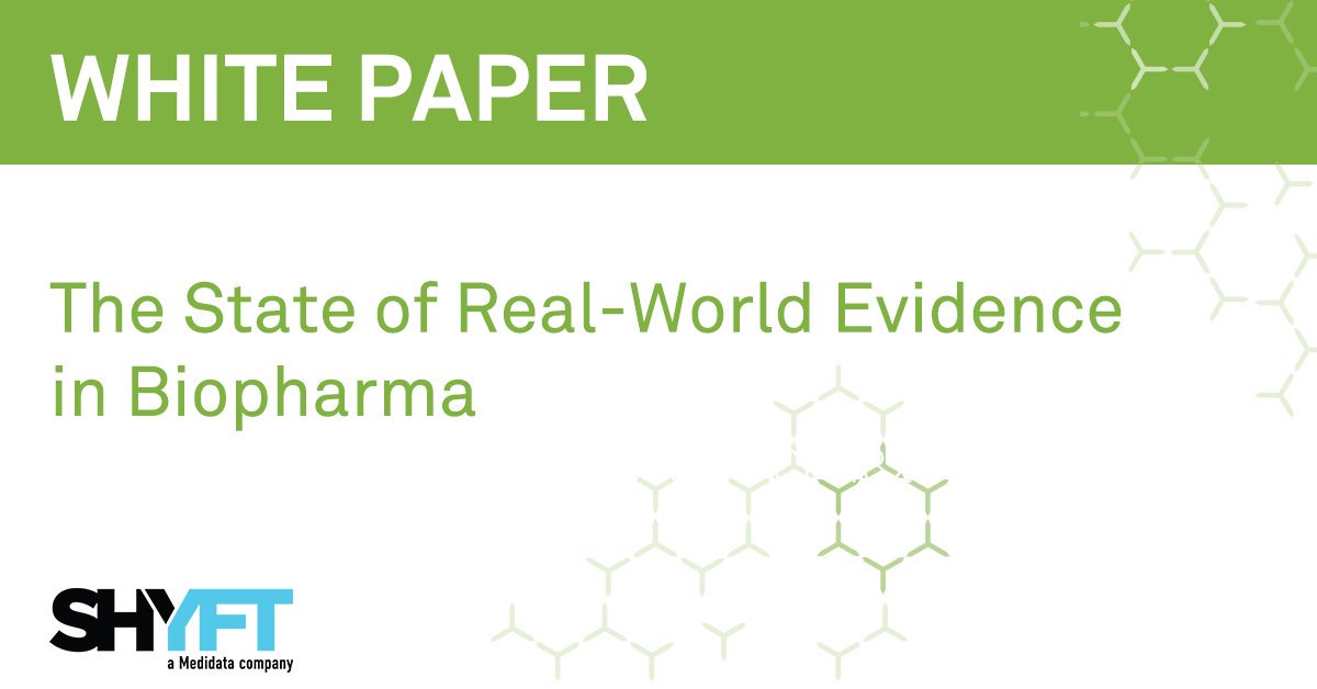 Download our #whitepaper to see how #biopharma companies are turning to RWE to provide enterprise value across both clinical and commercial use cases while driving increased time and cost efficiencies>>>

shyftanalytics.com/whitepapers/th…

#pharma #lifesciences #RWE