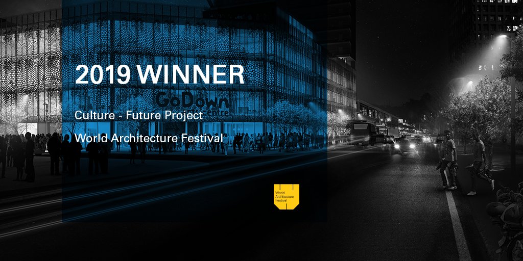 GoDownArts's tweet photo. The New GoDown Project, in partnership with @whitearkitekter (SE) and Planning Systems (KE) is the winner of the Culture - Future category at the World Architecture Festival Awards 2019! https://t.co/cPPKLwvxiD #GoDownTransforms https://t.co/omoNhfQafI