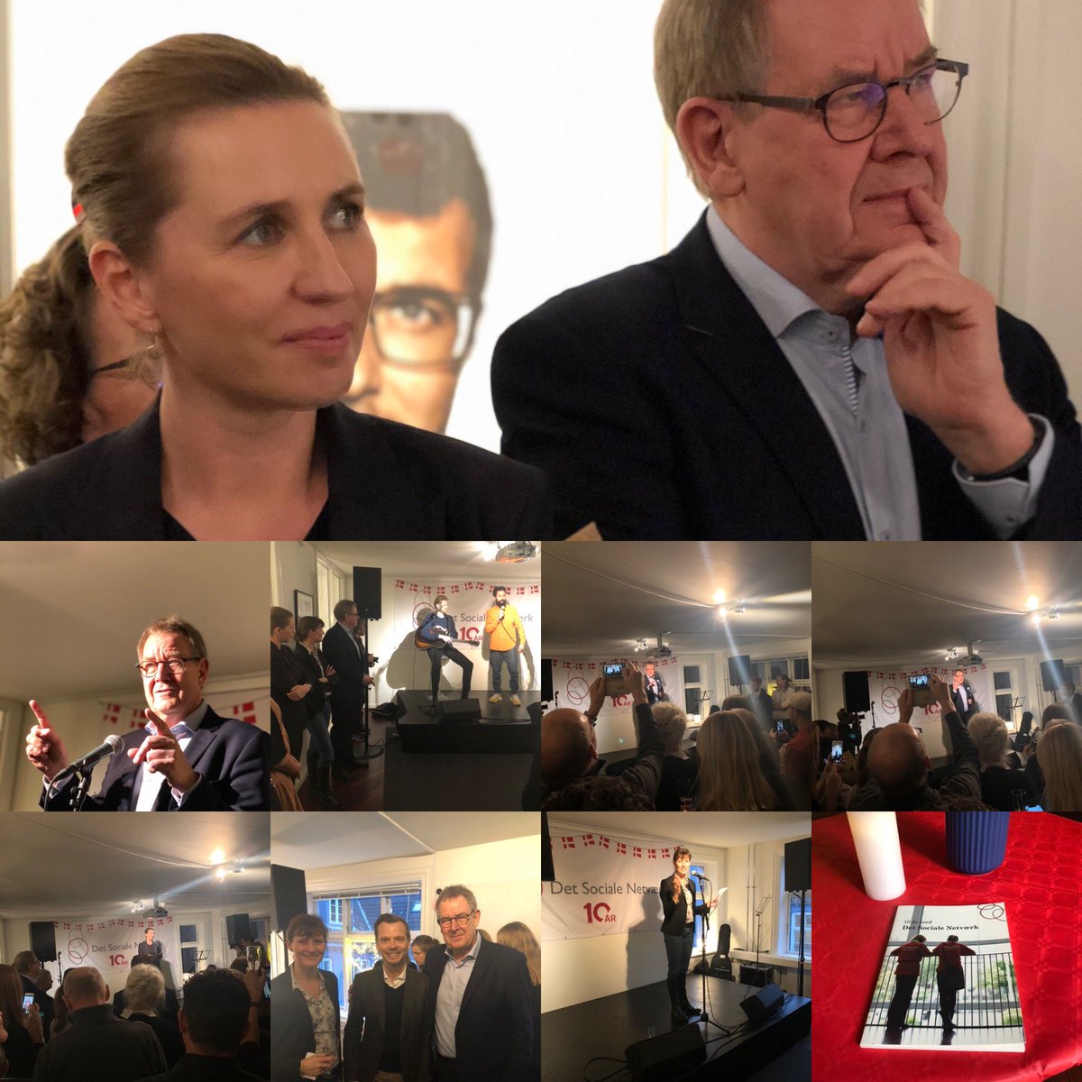 1000🙏🏻 til alle, som var med til at fejre <a href="/DSNetvaerk/">Det Sociale Netværk</a> 10 års fødselsdag. 🙏🏻til statsministeren for talen og roserne: “Psykisk sygdom er stadig et tabu. I har en selvstændig fortjeneste i, at nogle tabuer er nedbrudt!” Tak også til <a href="/Heunicke/">Magnus Heunicke</a> og <a href="/PHummelgaard/">Peter Hummelgaard</a> for at komme forbi🇩🇰