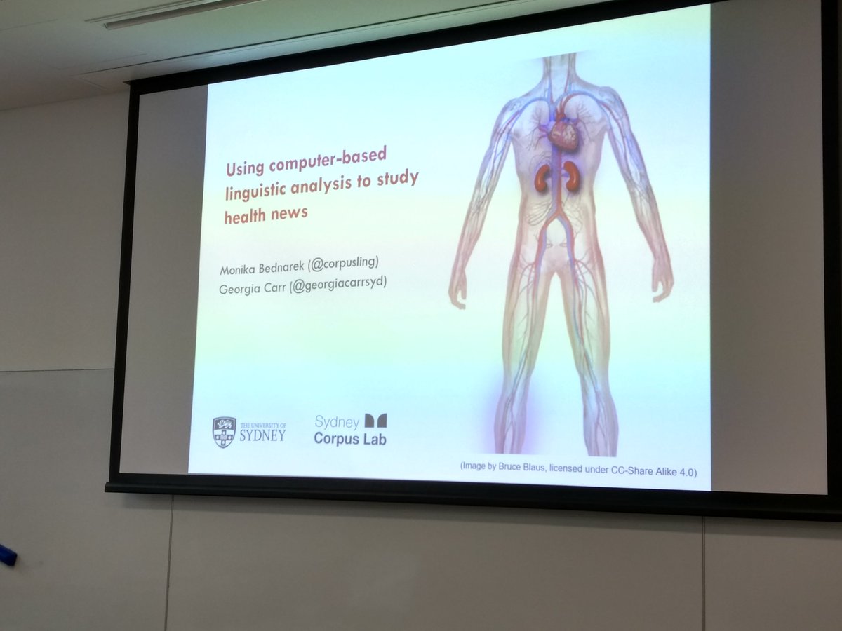 Corpusling's tweet photo. Presenting this talk, co-authored with @georgiacarrsyd at 11.15 today at #jeraa19 #jeraa2019 https://t.co/xgNJfNSDew