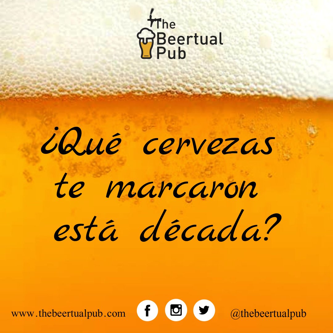 TheBeertualPub's tweet photo. 🎉 Estamos terminando el 2019 y con este año se acaba una década 😳🤯 buenas cervezas pasaron por nuestros paladares y es momento de recordarlas 🍻 Cuéntanos cuáles cervezas marcaron tu década 🎉
https://t.co/kGcqE8x64S
#CulturaCervecera #TheBeertualPub #CervezaArtesanal https://t.co/hM35ZkhtwH