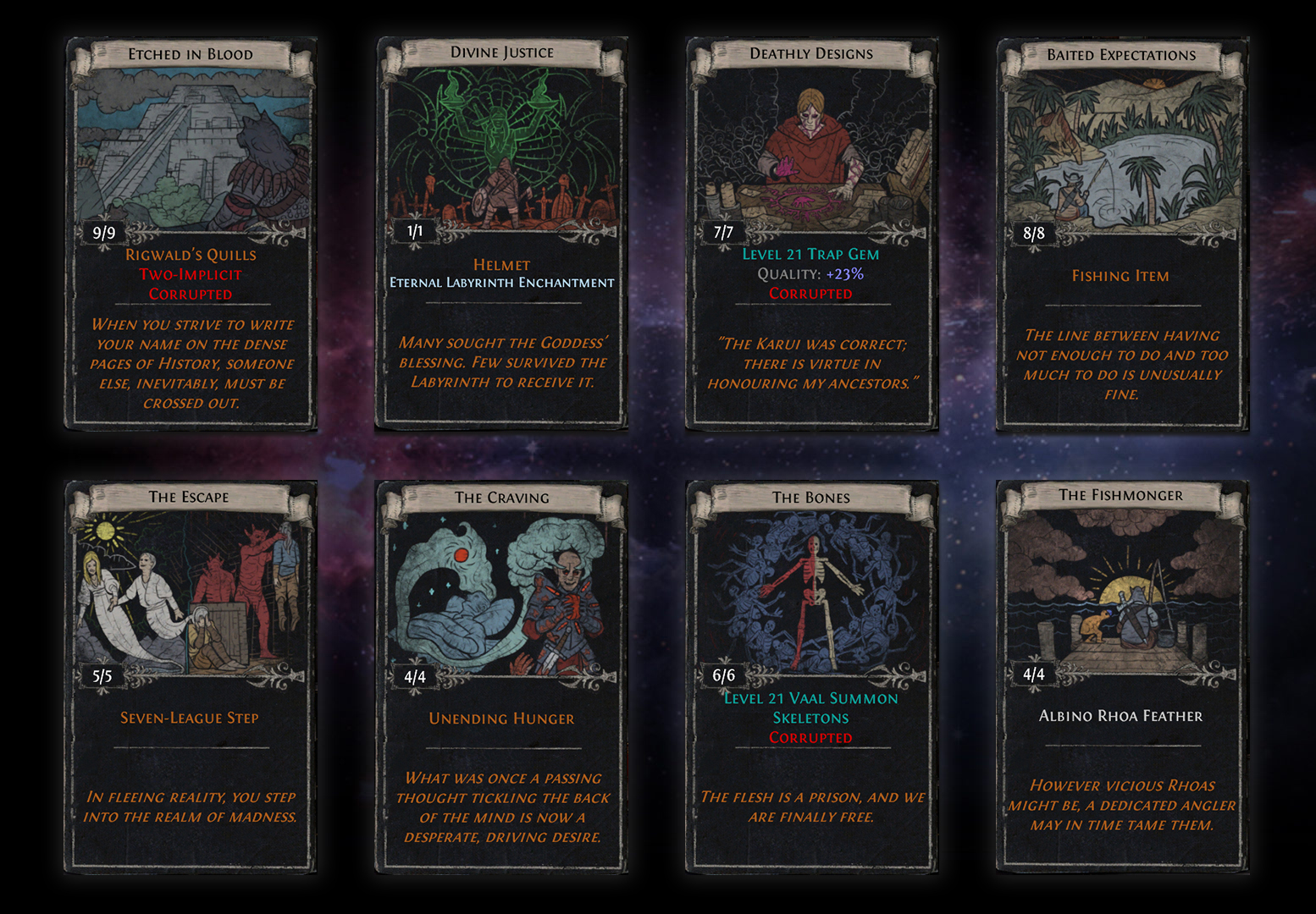 Path of Exile on X: “As you know, we’re adding 14 new Divination 
