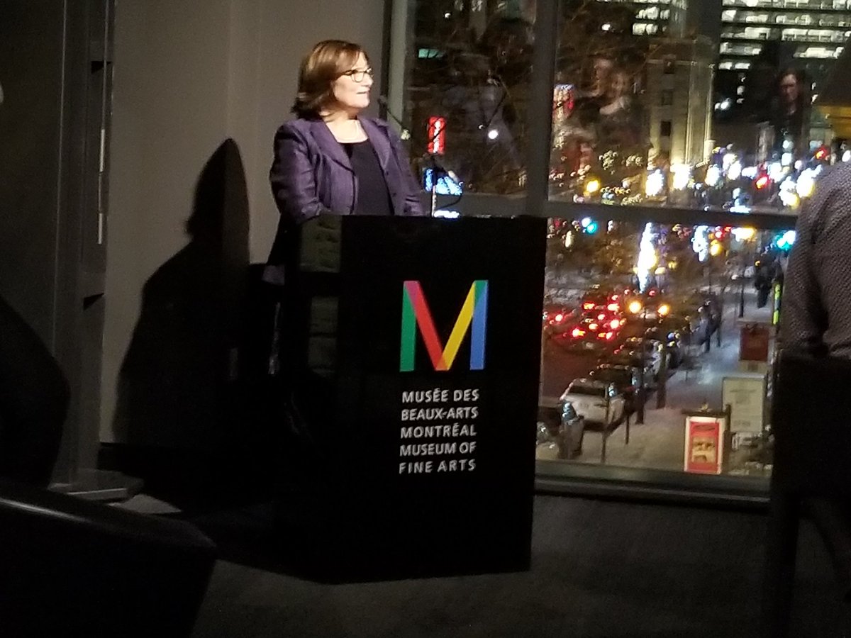 crirmtl's tweet photo. Celebration and hommage to Eva Keyahia for 20 years of CRIR coscientific directorship BRAVO! #mcgillspot #societeimclusive https://t.co/b6Nkj4WGea