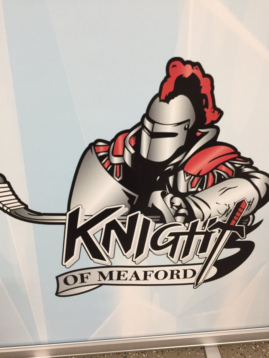 BayshoreFred's tweet photo. 7:30 Game Time @CastleofPain. @KnightsOfMeafrd host @shieldhockeyjra @TheGMHL. For updates #ComeToTheGame or follow @KnightsOfMeafrd #ImWorking https://t.co/HwCbDL6rE7