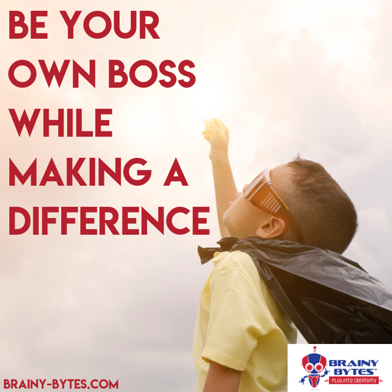 brainybytes's tweet photo. Are you ready to be in control? Make a change that will #impact you and your community! We've got the perfect #opportunity for you! Link in bio

*
#Stemboss #entrepreneur #franchise #beyourownboss #welovewhatwedo #workhardplayhard #stem #businessopportunity #betheboss #workathome https://t.co/pV6C9YgySC