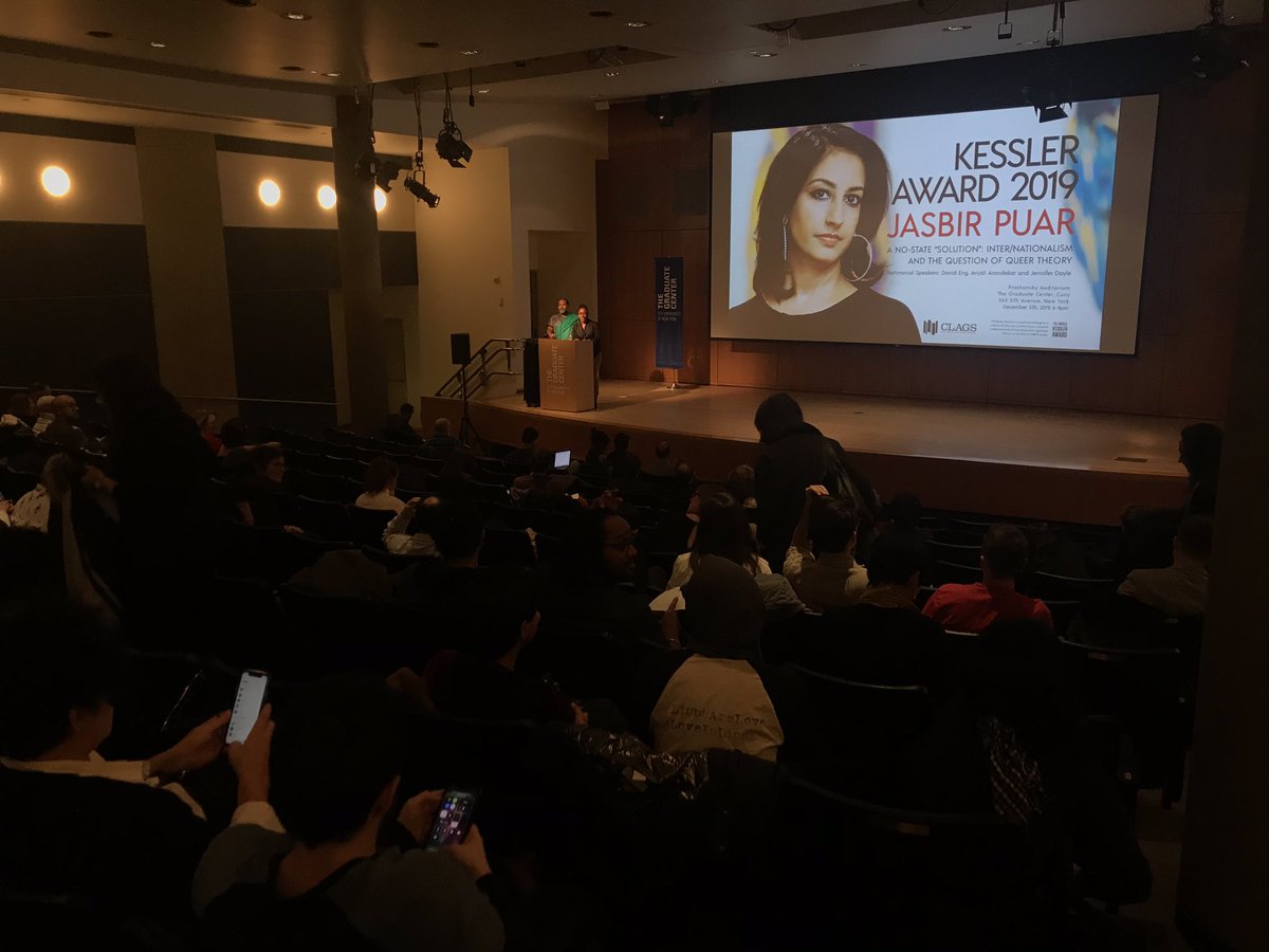 sydneybaloue's tweet photo. Canβt make it to the Kessler Award talk tonight w/ @JazzBeerPooAre ? Catch our livestream here: https://t.co/A5d1MLG5it #kessler #kessleraward #cuny #clags https://t.co/dl6cJDOvW9