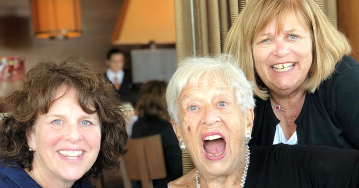 sourceweekly's tweet photo. CULTURE—The face of @Columbia1938's “One Tough Mother” campaign died last month. Ahead of Gert Boyle’s memorial this week, daughter and Sisters resident Kathy Deggendorfer shares details of her mom’s amazing life. #onetoughmother #gertboyle https://t.co/1zvCxVP6U2 https://t.co/yNnBpbc20j