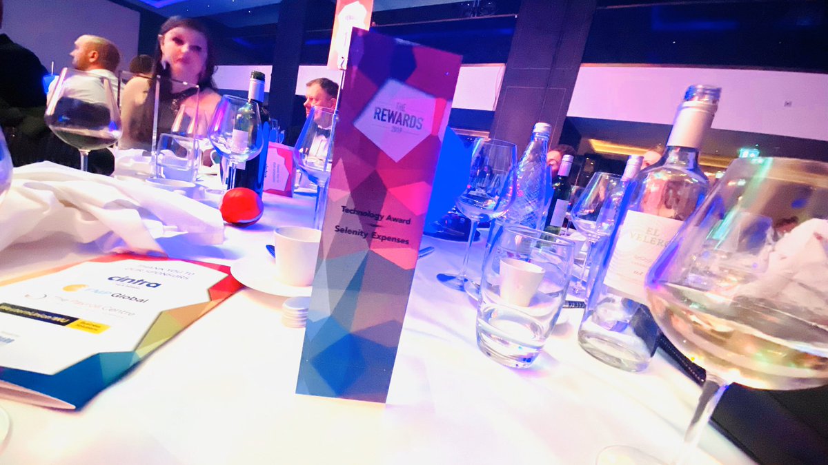 Thank you Selenity...we won the Technology Award against 8 competitors !! #TheRewards <a href="/RewardStrategy/">Reward Strategy</a>