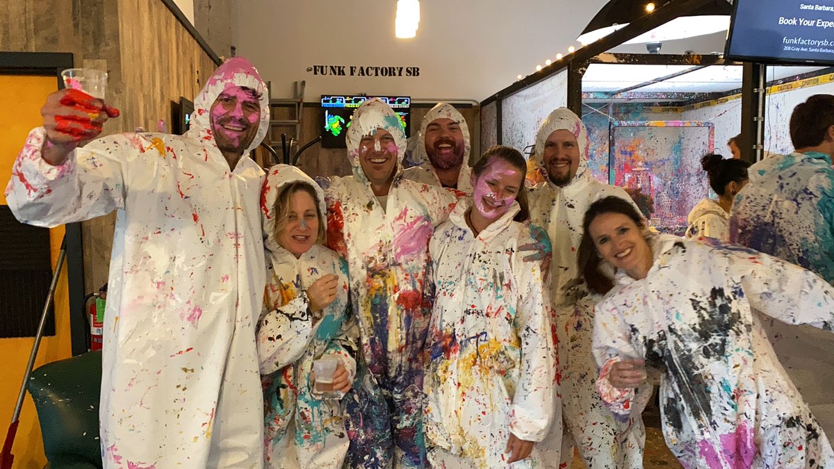 underdogmedia's tweet photo. After Black Friday and Cyber Monday crazies... team bonding is mandatory!! The UDM team takes on the Funk Factory #teambonding #digitaladvertising #technology #funtimes https://t.co/8kLjtrMIlI