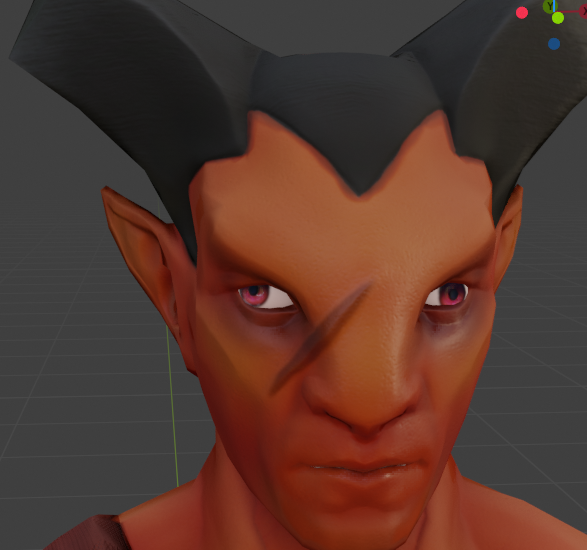 SamberoDev's tweet image. It was very important for me to lean about eye rigging so that I can achieve things like this