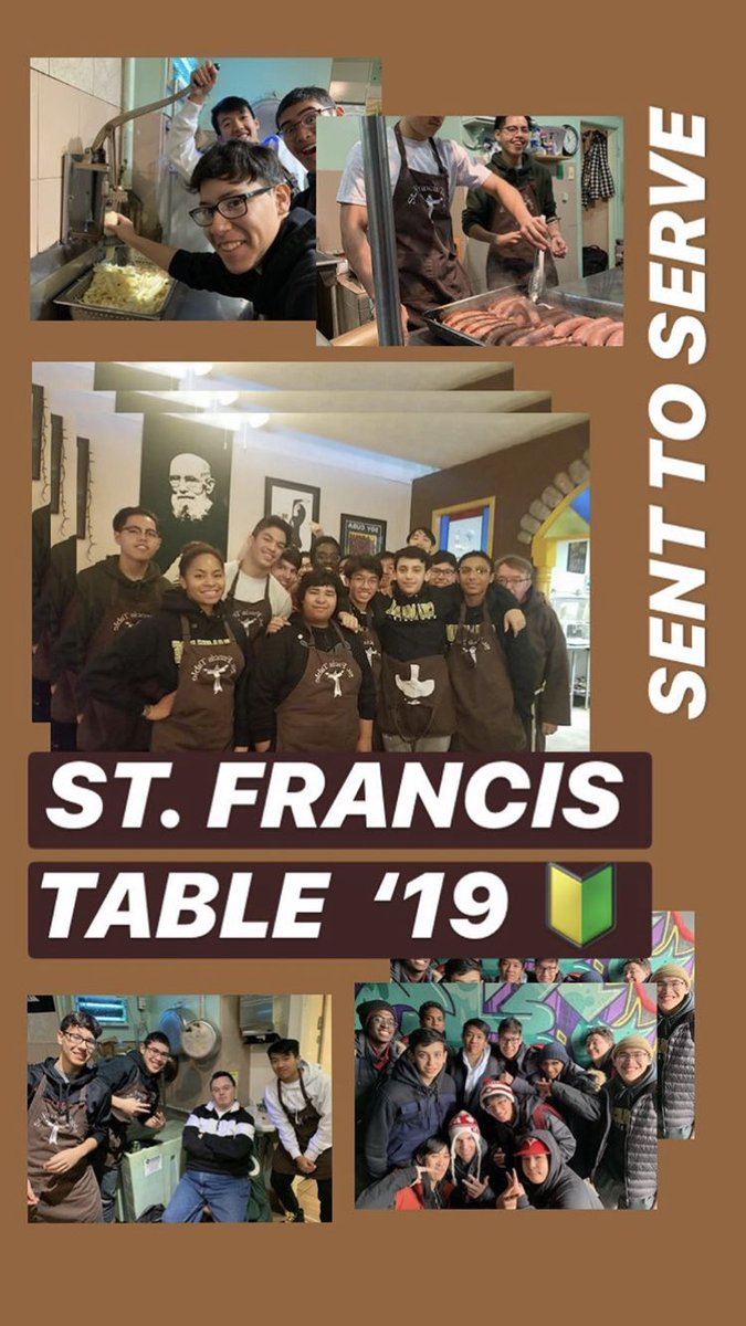 ChamGodSquad's tweet photo. We thank @stfrancistable2 for having us today! We had a great time preparing and serving the food!
•
“If you cannot find Christ in the beggar at the church door, you will not find him in the chalice.”❤️
- St. John Chrysostom https://t.co/INOS68N5bi