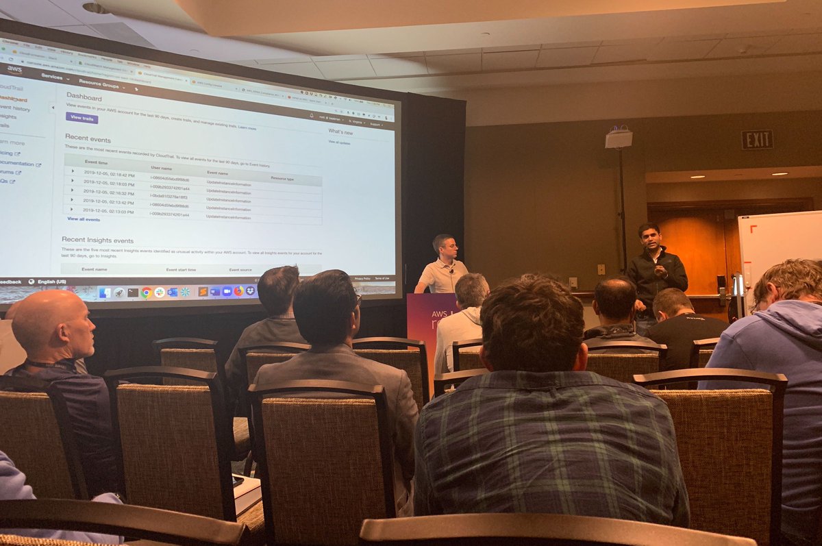 Mike Kuentz, Principal Solutions Architect at #AWS shares best practices on AWS #Compliance at #reInvent today. Contact us at info@cloudten.com.au to find out how we can help you design &amp; operate reliable, secure, efficient &amp; cost-effective systems in the #cloud. #wellarchitected