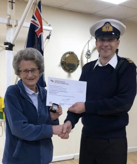 Mcr.Dist. Sea Cadets (@mandistrictscc) on Twitter photo Real pleasure to present Certificate of Recognition for 12 years voluntary service to Mrs Marie Maycock of Oldham Sea Cadets of <a href="/mandistrictscc/">Mcr.Dist. Sea Cadets</a> @NWASCC Real pleasure to present Certificate of Recognition for 12 years voluntary service to Mrs Marie Maycock of Oldham Sea Cadets of <a href="/mandistrictscc/">Mcr.Dist. Sea Cadets</a> @NWASCC