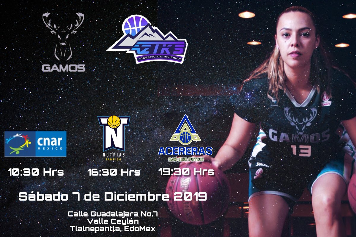 ClubGamosMx's tweet photo. Amigos este fin de semana estaremos participando en el desafio Aztks de invierno 

Nos vemos en Tlalnepantla EdoMex

#SomosGamos #HagamosEquipoJuntos https://t.co/lTxlOiG0YP