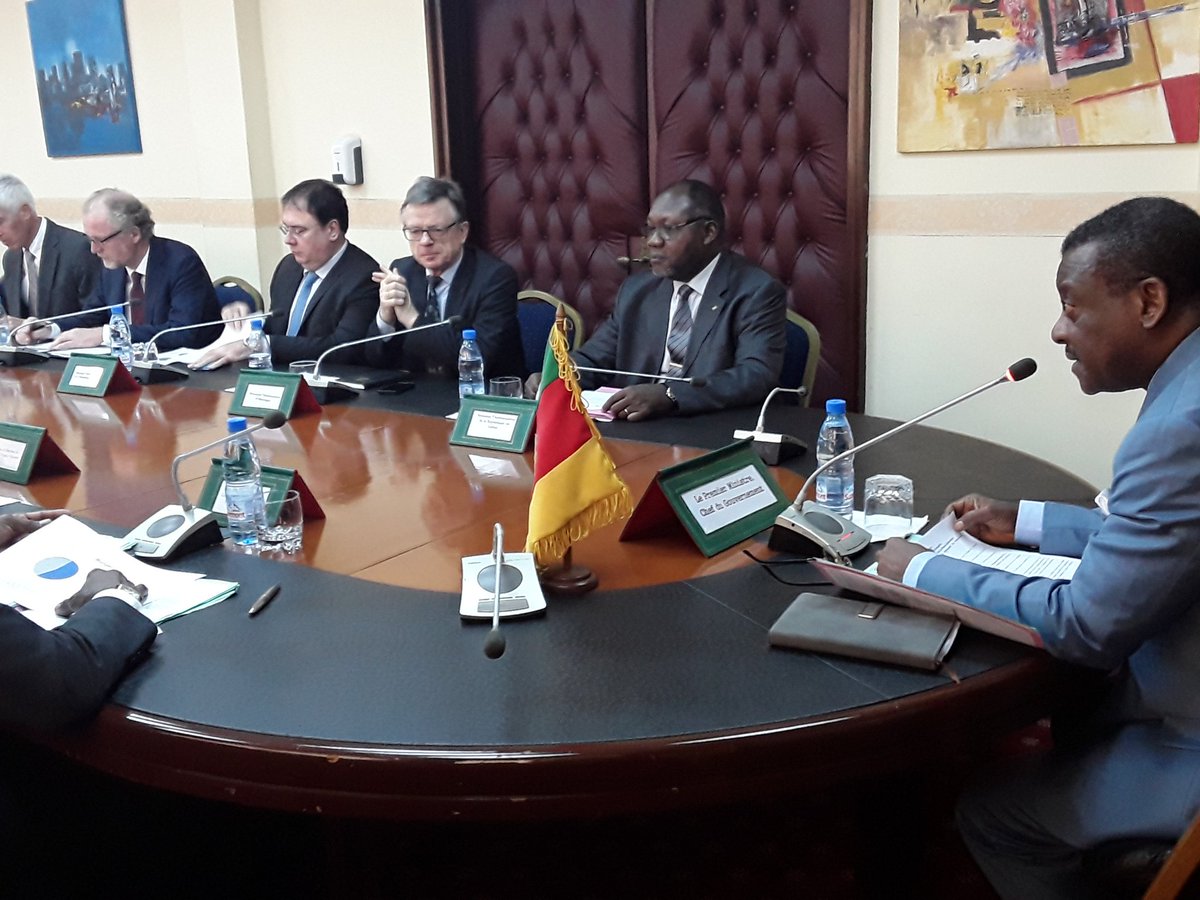CameroonPm237's tweet photo. I chaired a meeting, today, with our partners to gather their concrete proposals for contributions to the funding of the Special Plan for the Reconstruction and Rehabilitation for the @NorthWestCMR and South-West Regions. About fifteen Diplomatic Mission Representatives present. https://t.co/ZwUdjMP5cf