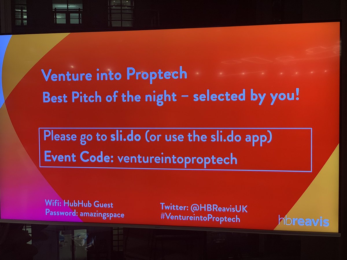 antonyslumbers's tweet photo. Been at this. The best PropTech demo event I have been to. Really excellent companies on show. #VentureintoPropTech / More later. But bravo @GaiaArzilli @hbreavisUK https://t.co/5KAORAf3vb