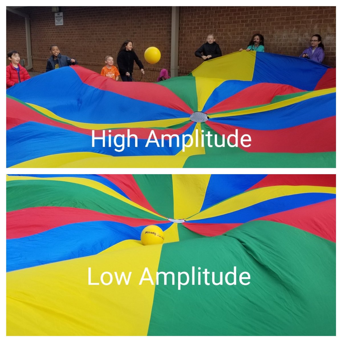 Sthawkins4's tweet photo. 4th Grade Science Investigations: How does the amplitude of a wave affect object interacting with it? @TheFarmAACPS #AACPSAwesome #aacpsscience https://t.co/Cm7AIizvat