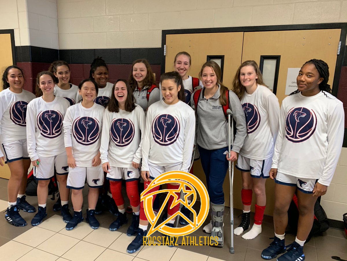 RStarzAthletics's tweet photo. 🗣 RocStarz Roll Call: Clear Lake Lady Falcons #LCISDInvitational @lakegirlsbball https://t.co/OBSWK5LRsm