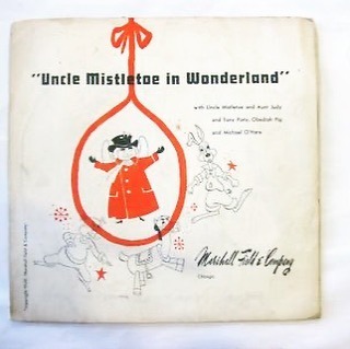 PeteKastanes's tweet photo. Here is a 78 rpm record of Uncle Mistletoe in Wonderland from Marshall Field &amp; Company that was released in 1949. https://t.co/1hz0ySt8fC