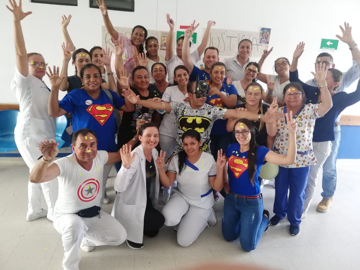 RSCasanare's tweet photo. #CódigoDeIntegridad Este jueves 05 de Diciembre, el personal de las IPS`s de Sácama y  Paz de Ariporo realizaron la actividad “LA LIGA DE LA JUSTICIA ” basándose en el valor de la Justicia con el propósito de mejora el ambiente laboral.  #BuenAmbienteLaboral https://t.co/ICPZqBLBkz