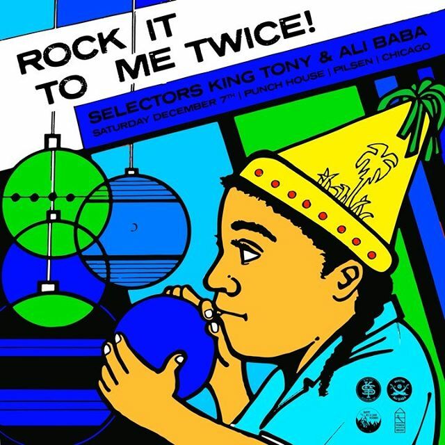 haalmusic's tweet photo. SATURDAY/7 - Holiday edition of 🔴 Rock It To Me Twice 🔵 at @punchhousechicago w/ stalwart selector @selectoralibaba and myself - All vinyl vintage vibes all nite !
🌲🌲🌲
#reggay #rocksteady #rubadub #digidancehall
#reggae #dancehall #digidub #casi… https://t.co/uCQrnc2h6N https://t.co/ym2Hn8xrGI