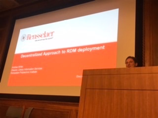 Andrew White, Library Director at RPI, brings us back to the original question:”Do we need to build a data repository? Do we have the manpower to do this?”  It was the2003#NYCRDM19 #RPI #datainventoryservice