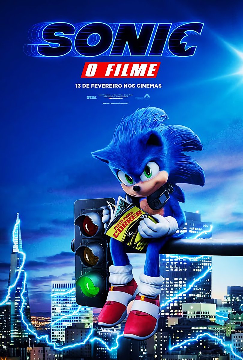 Conheça o poster português de Sonic, O Filme