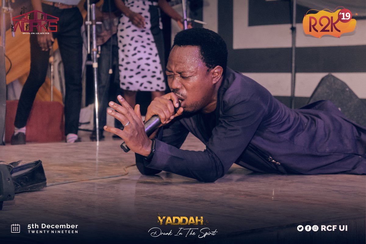 rcfui's tweet photo. Day 5: #r2k19
#Yaddah
#rcfui
#GoodWorks
@Cylarsomoloye drunk in the Spirit https://t.co/Evrbbj9zqb