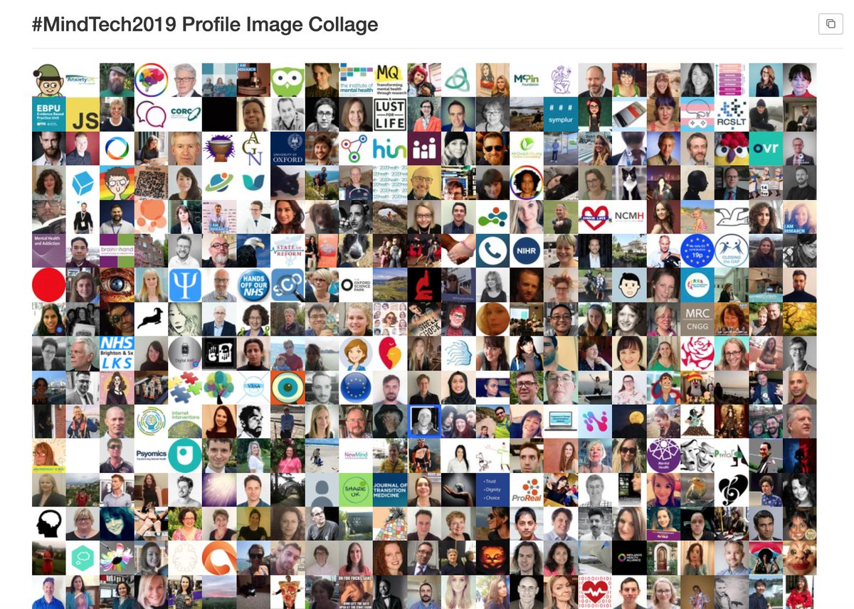 Mental_Elf's tweet photo. Amazing #MindTech2019 tweeting today tweeps!
373 people from 18 countries
Sent >1,700 tweets
Making >17 million impressions
👏📲👏📲👏
Special thanks to our top tweeters: @nicciwillingham @RawsthorneMat @NIHR_MindTech @LucyWillingham8 @DrAislinn @InstituteMH https://t.co/BGMxtYhx4R