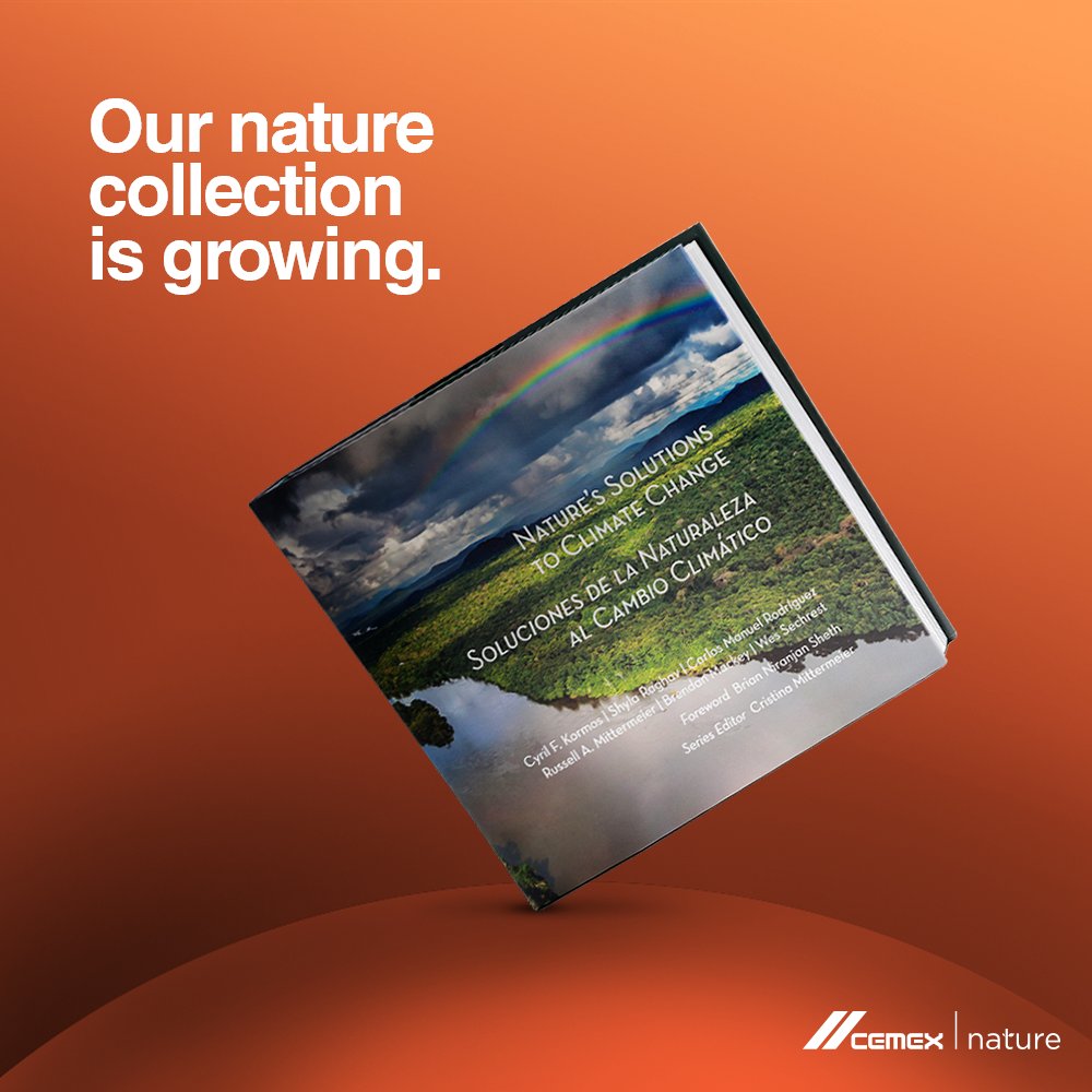 Did you know that natural ecosystems are the principal means to store carbon? 💨Because of their ability to capture and store carbon, protecting them must become a priority. Our new book, “Nature Solutions for Climate Change", is available now! 👀cmx.to/2OLW9pw