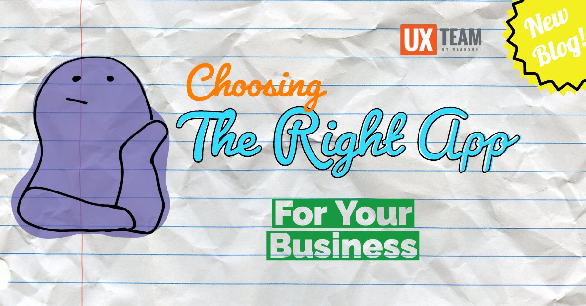 Choosing the right mobile solution for your business can overwhelming, but don't worry. In this blog we show you what value each one of them has. 
Go read!!! 🤓💥🚀 bit.ly/typeofapp