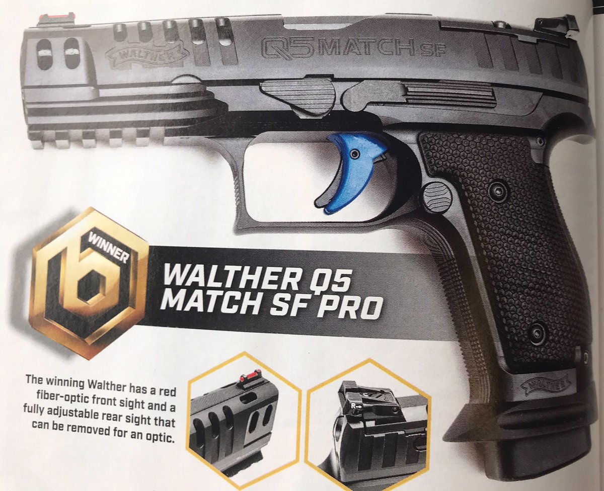 WaltherFirearms's tweet photo. Winning stuff is cool. Wanna help us win #BallisticMagazine Best Full-Sized Handgun of the year? Link to voting in our bio.
Reader's Choice Awards
#Q5MatchSteelFrame
Voting is easy and takes approximately 2 1/2 mins
https://t.co/ZjGNacoFw1 https://t.co/jhRKIgCVML