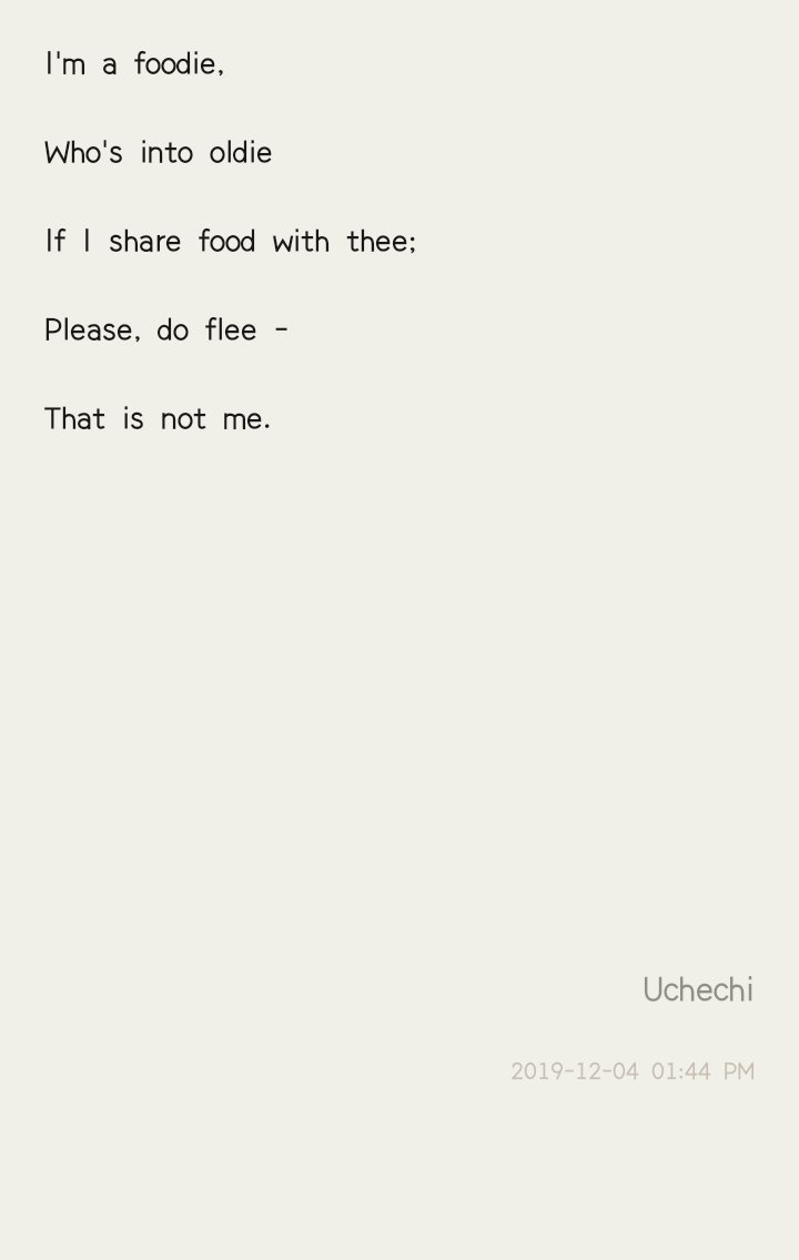 irregular_nerd's tweet photo. Day 4; Sharing food.
As an avid food lover, I'm here to freely express my intense love for food 😂
#WrittenInDecember
#TheWritersConnect
#irregularpen https://t.co/BPQfn0xhIc
