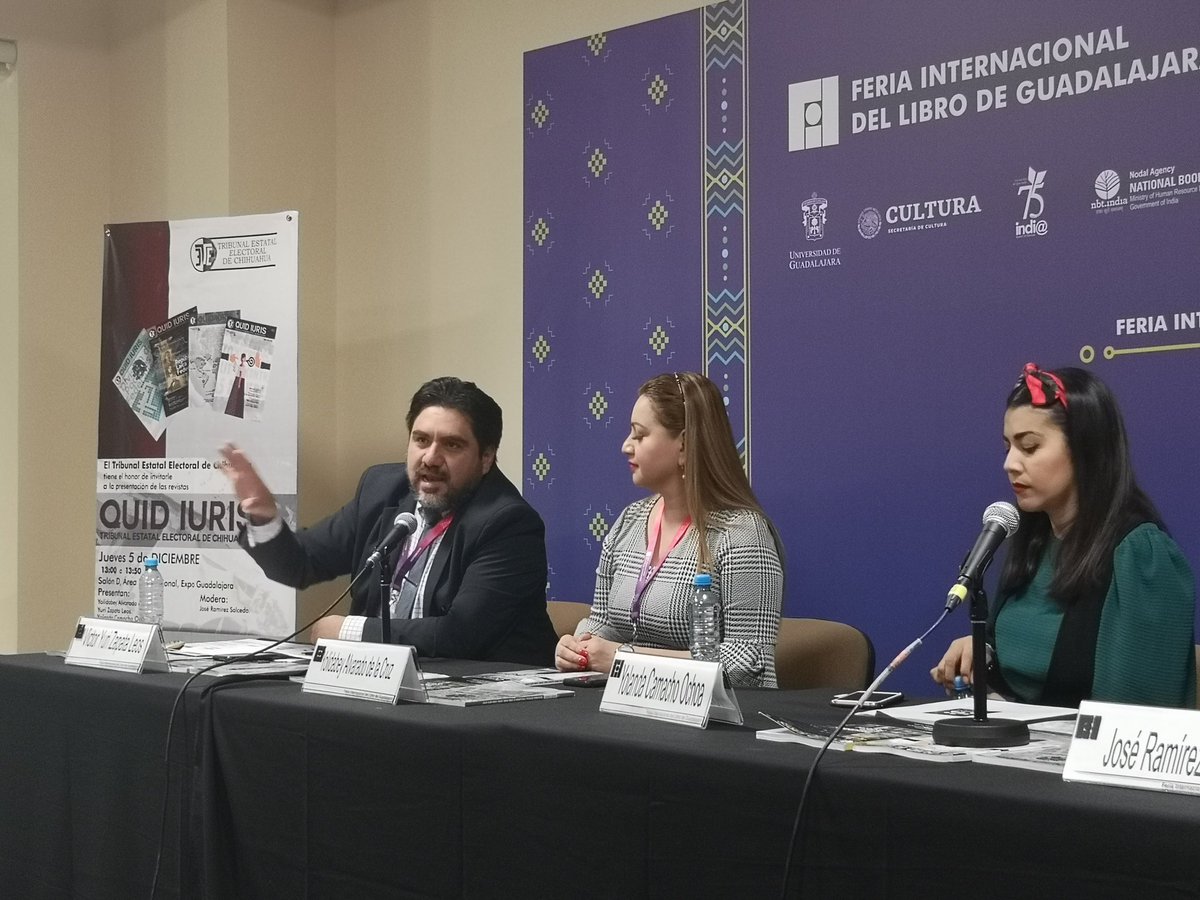 "La revista #QuidIuris ya no es una revista exclusiva para abogados, es de interés para las ciencias sociales; el derecho se va transformando como lo va haciendo la sociedad": Magdo. <a href="/victoryuri_zl/">Victor Yuri Zapata</a>, como presentador de la revista #QuidIuris.