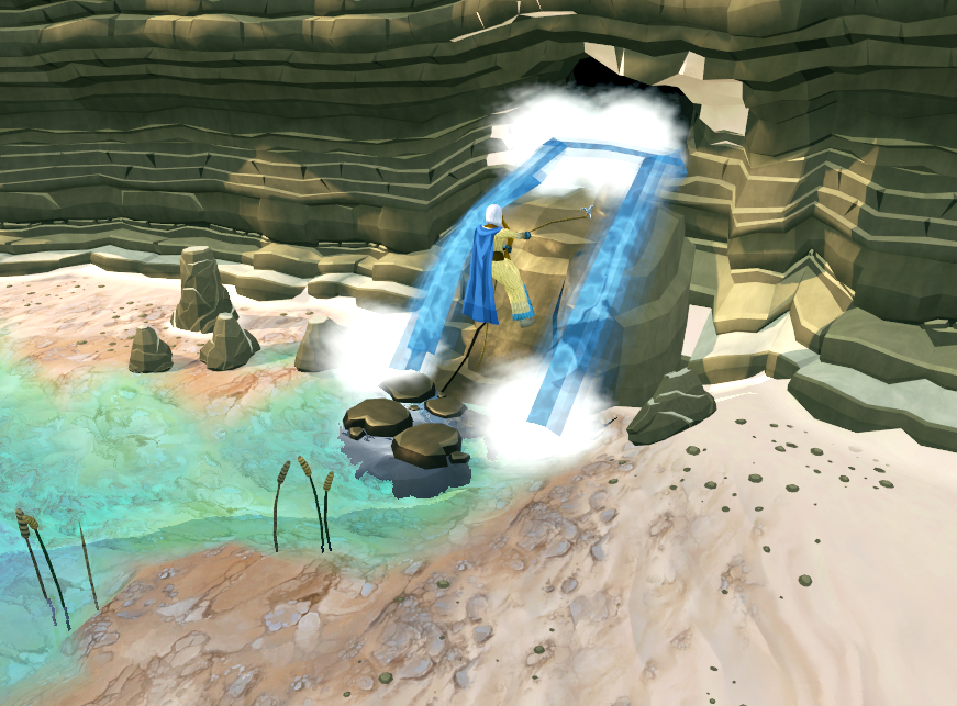 RuneScape's tweet photo. On This Day 14 yeas ago (!), scapers set foot in the village of Nardah for the very first time.

And with new horizons came new adventures, in the form of the quest "Spirits of the Elid". Have you travelled to this desert town and restored its water sources? https://t.co/ci4kShB38q