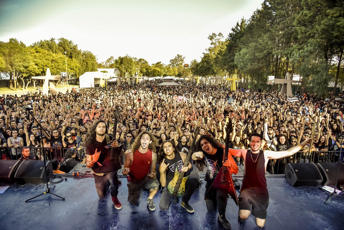 TulkasThrashMX's tweet photo. GRACIAS #ForceFest 2019 #TulkasThrash #ConquerEvil https://t.co/0s8Cra8NnD