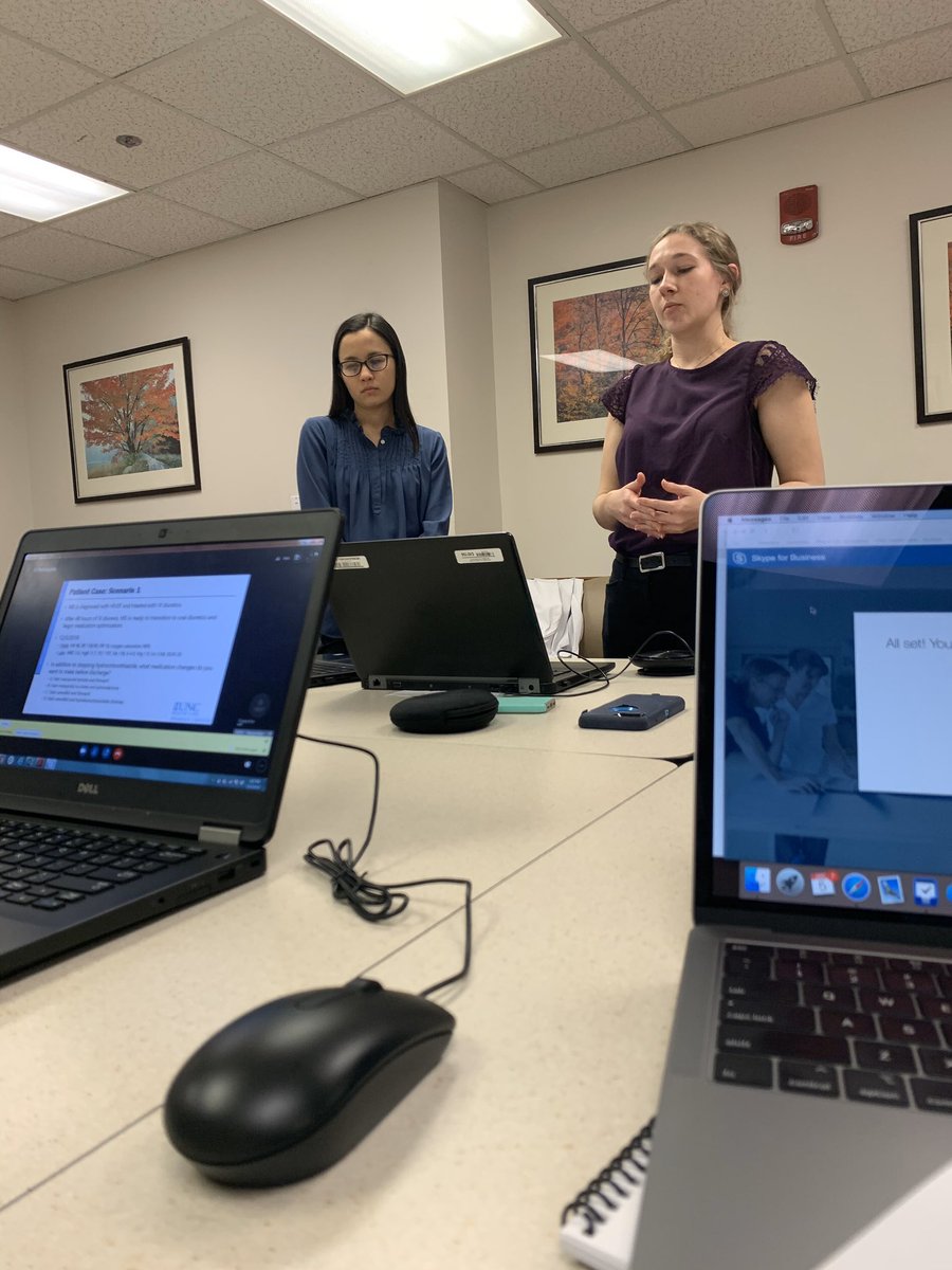 IanBHollis's tweet photo. Theresa Kline and Lauren Kemp (current UNC PGY2 residents in Cardiology) presenting the #accpcardprn online webinar on Treatment of HF in African Americans. Still time to log on! https://t.co/H9cFNwLZOi