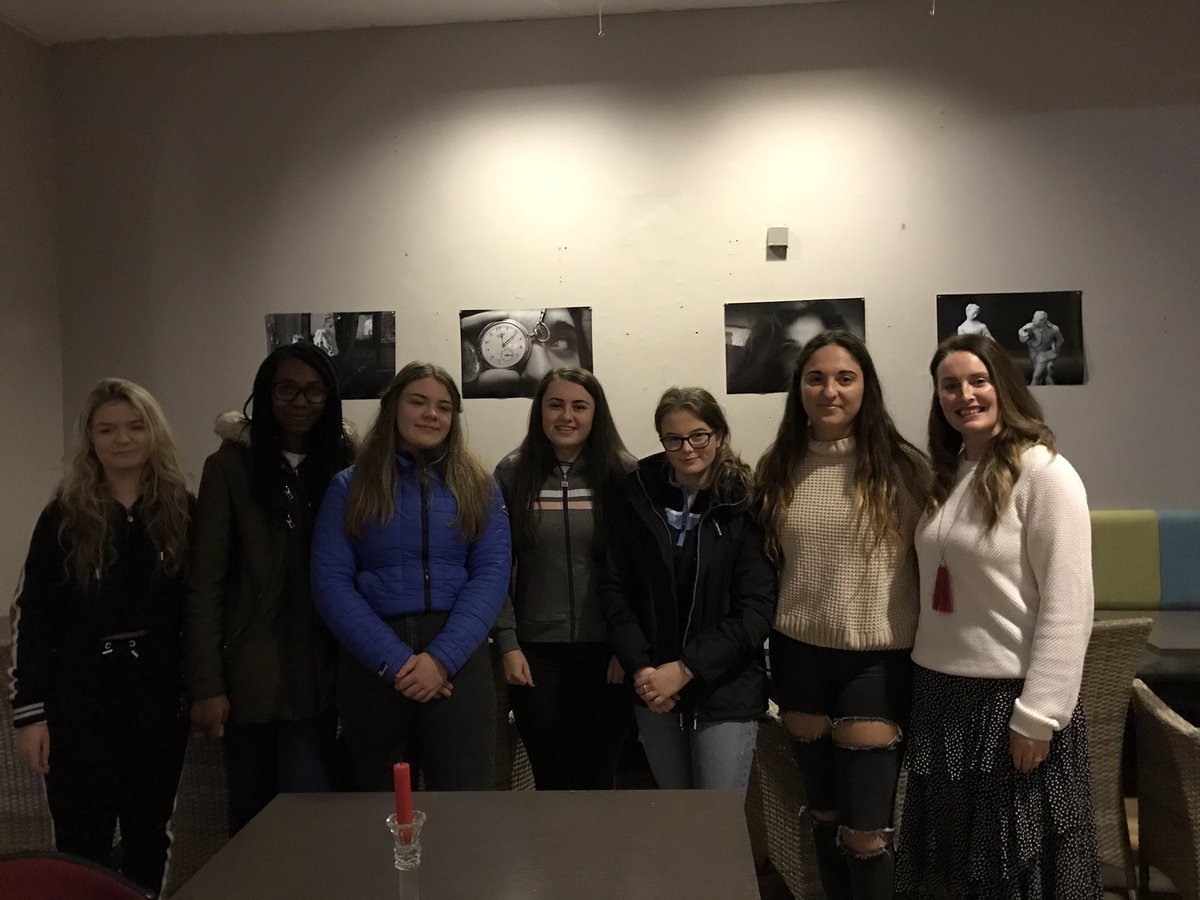 ASMArtDep's tweet photo. Congratulations to our 5th yr students on the opening of their exhibition ‘Beyond the Selfie’ @HuntMuseum. The exhibition is open until January. Make sure to pop in &amp; check out these talented students work. Some absolutely beautiful and powerful images. Well done! @artscouncil_ie https://t.co/8oJ8Mltxzr