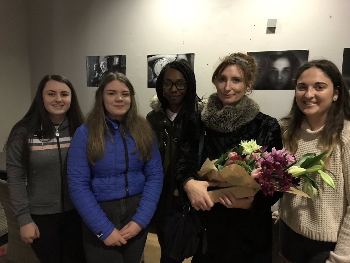 ASMArtDep's tweet photo. Congratulations to our 5th yr students on the opening of their exhibition ‘Beyond the Selfie’ @HuntMuseum. The exhibition is open until January. Make sure to pop in &amp; check out these talented students work. Some absolutely beautiful and powerful images. Well done! @artscouncil_ie https://t.co/8oJ8Mltxzr