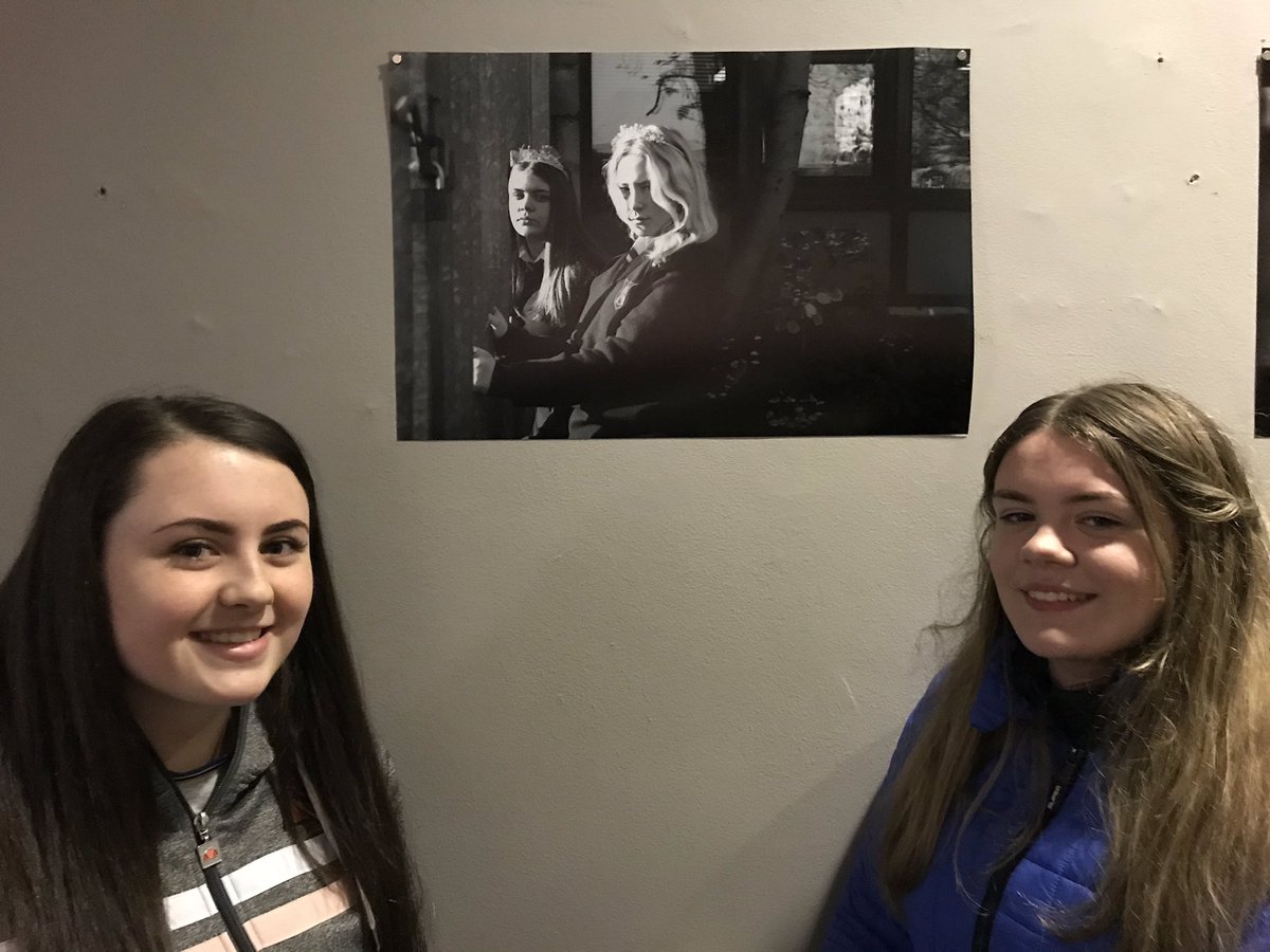 ASMArtDep's tweet photo. Congratulations to our 5th yr students on the opening of their exhibition ‘Beyond the Selfie’ @HuntMuseum. The exhibition is open until January. Make sure to pop in &amp; check out these talented students work. Some absolutely beautiful and powerful images. Well done! @artscouncil_ie https://t.co/8oJ8Mltxzr