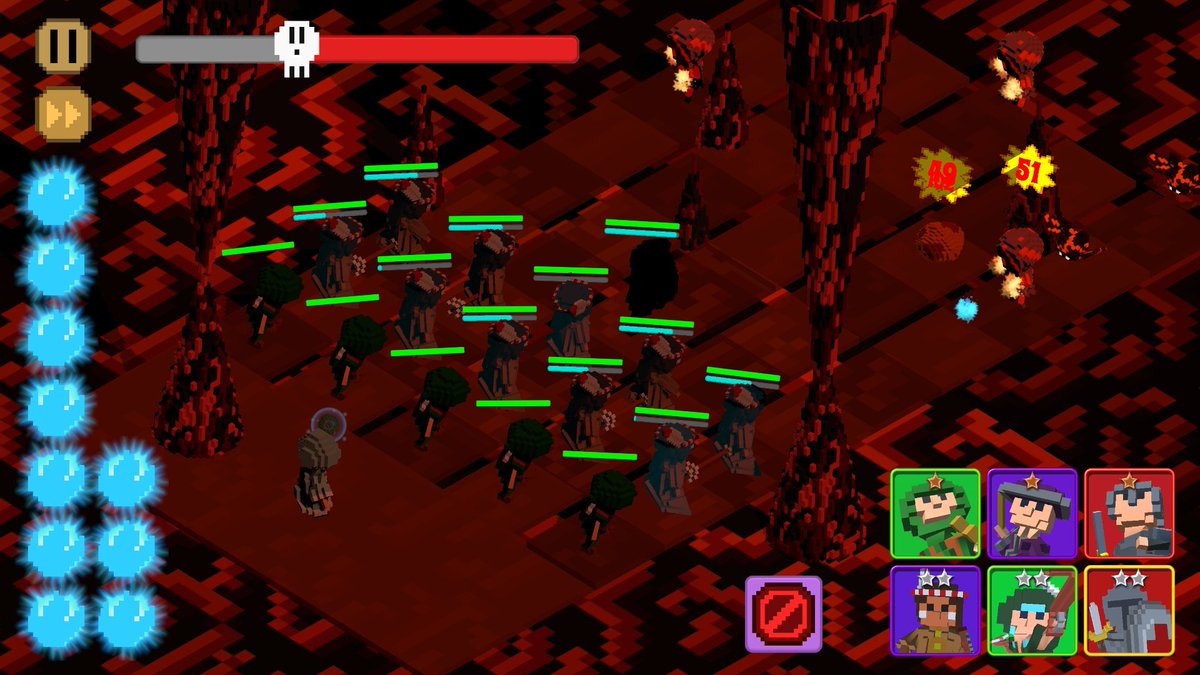 NowGamesCA's tweet photo. And the countdown begins as i finish polishing up the new build for Realms of the Lost TD! ๐ I should have it finished by sunday at the latest. ๐
#towerdefense #NowGames #unity3d #madewithunity #indiedev #IndieDevWorldOrder #gamedev #voxelart #voxel #AndroidDev #mobile https://t.co/NjtjnJiSTL