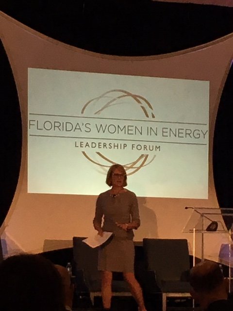 SelectFLA's tweet photo. If you're not at @FLWomenInEnergy Leadership Forum you're missing out! Lots of great insight from leaders including our Board members @DukeEnergy Catherine Stempien, @insideFPL Sunanda Behara, @TECOEnergy Nancy Tower and @CareerSourceFL Michelle Dennard & Kevin Doyle. #FWELF2019 https://t.co/YEhVeOsm9C