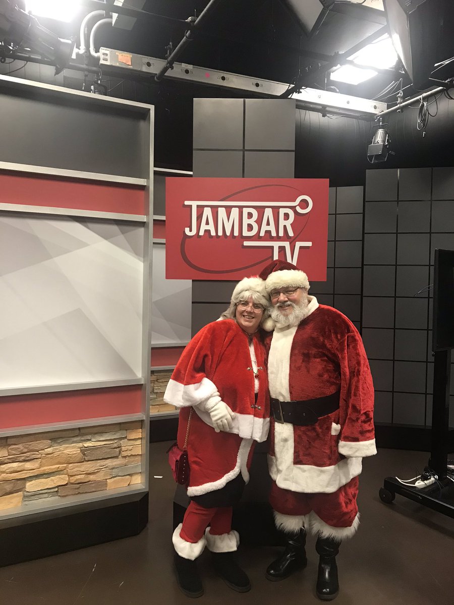 I guess everyone in the department has been pretty well behaved this year... look who decided to pay us a visit! 🎅 🎄